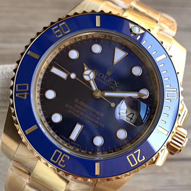 Replica Rolex Submariner Blue Dial